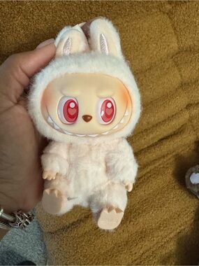 Selling skull panda and Labubu have a seat as a bundle